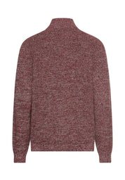 Strickpullover aus Baumwollmix - 57-Amber Red - Rot