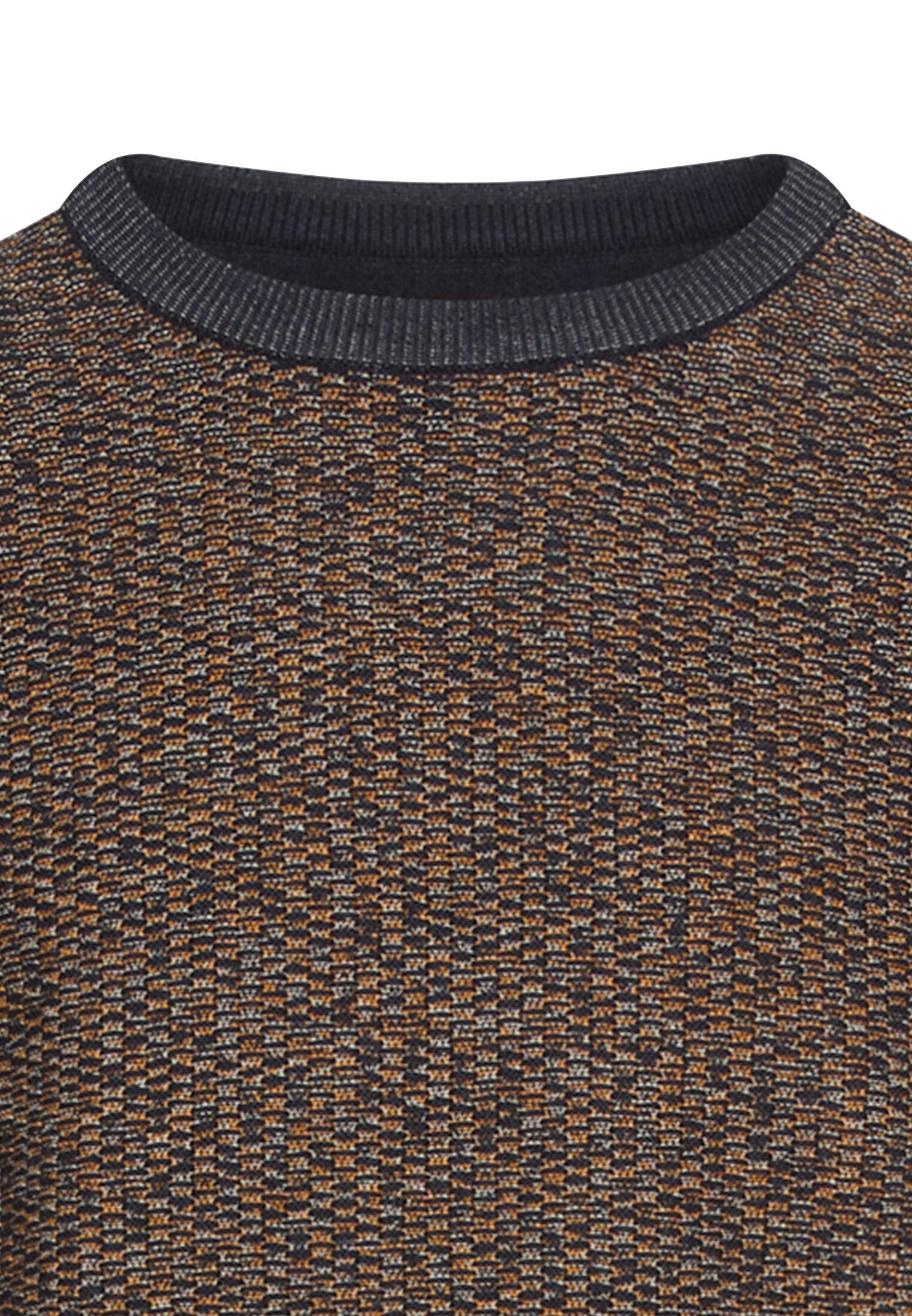 Strickpullover aus Baumwolle - 67-Burned Yellow - Orange