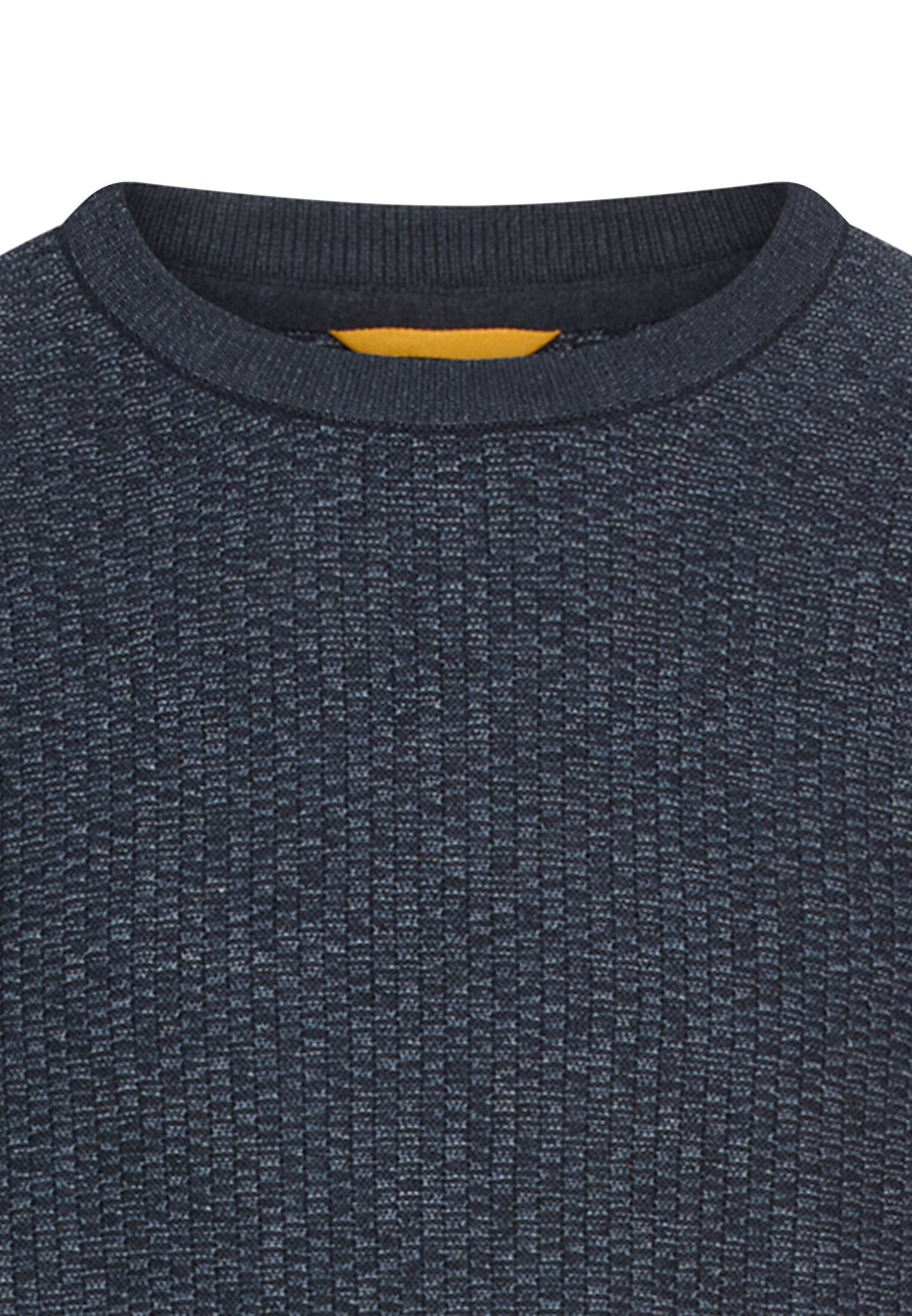 Strickpullover aus Baumwolle - 47-Tinted Blue - Blau
