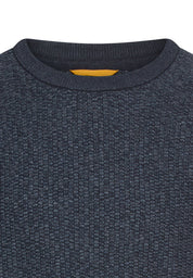 Strickpullover aus Baumwolle - 47-Tinted Blue - Blau