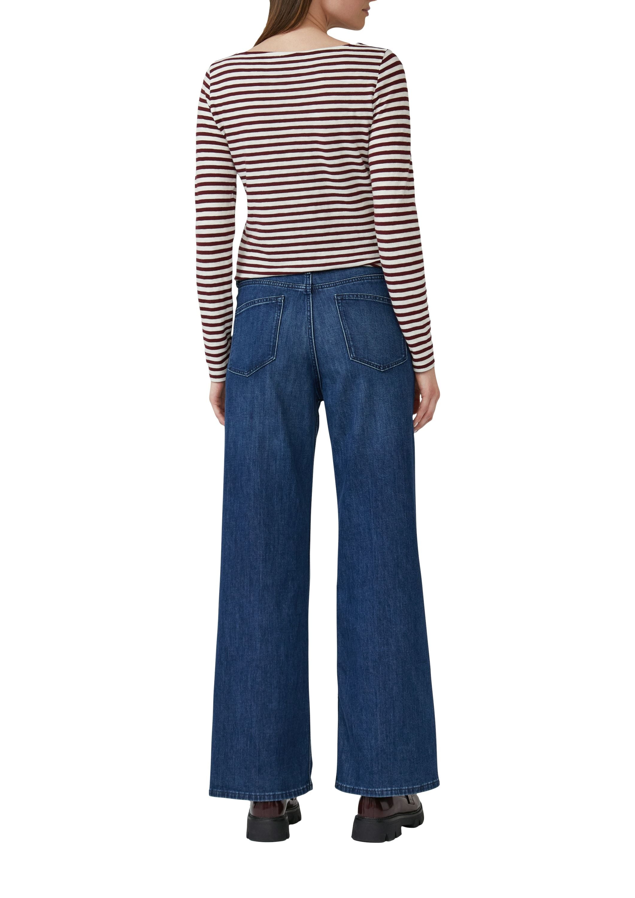 Langarmshirt aus Baumwolle - 39G4-RED - Rot