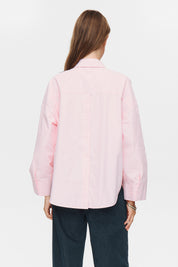 Hemdbluse NUMENJA aus Baumwolle - 2699 - Pink