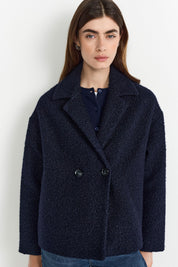Kurzmantel - 781-midnight blue - Blau