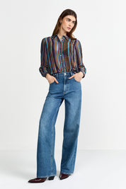 Bluse aus Baumwollmix - 999-original - Mehrfarbig