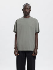 T-Shirt aus Bio-Baumwolle - Sharkskin/LONDON - Grau