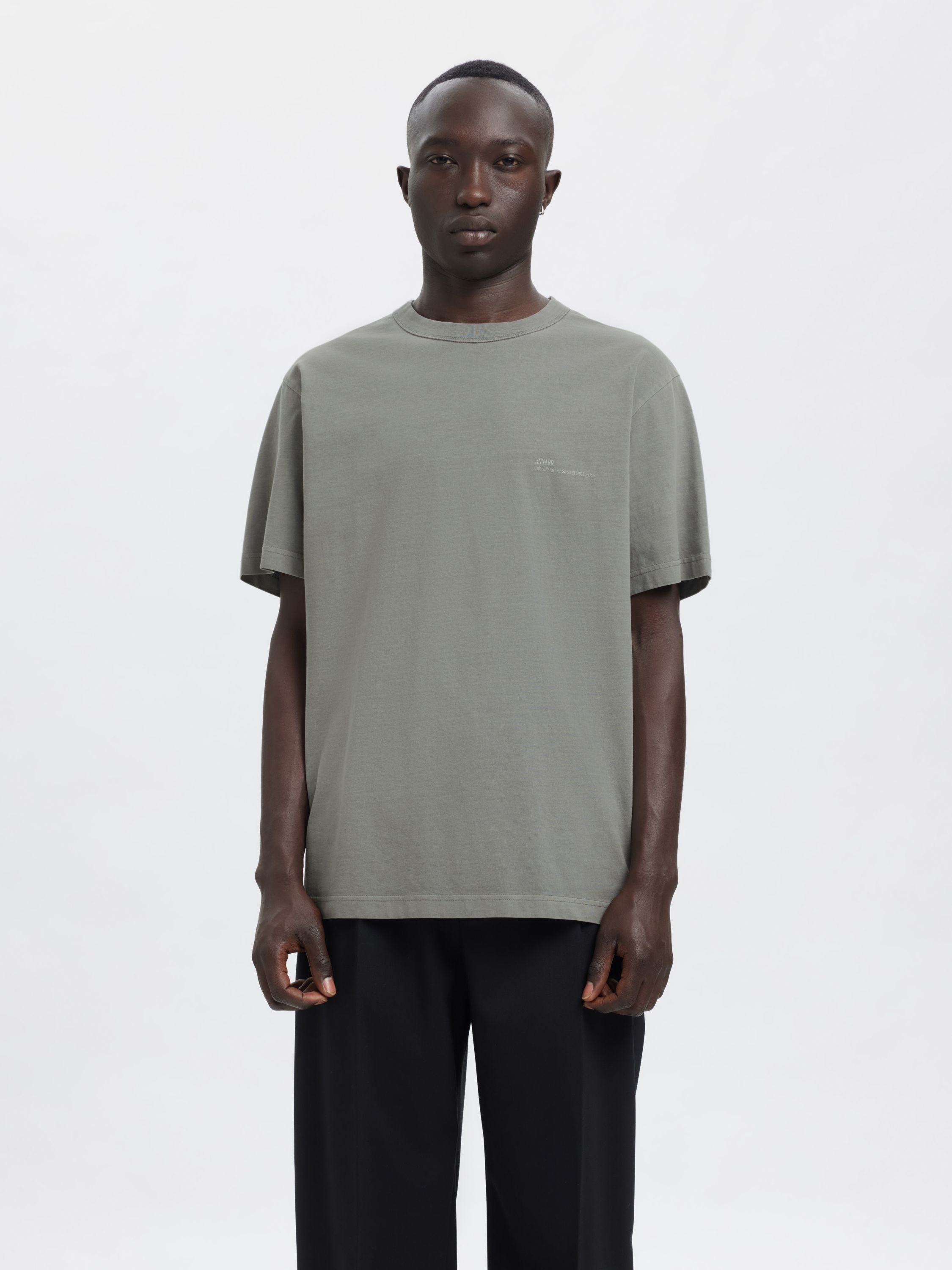 T-Shirt aus Bio-Baumwolle - Sharkskin/LONDON - Grau