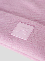 Strickmütze mit Umschlag - Nosegay - Rosa