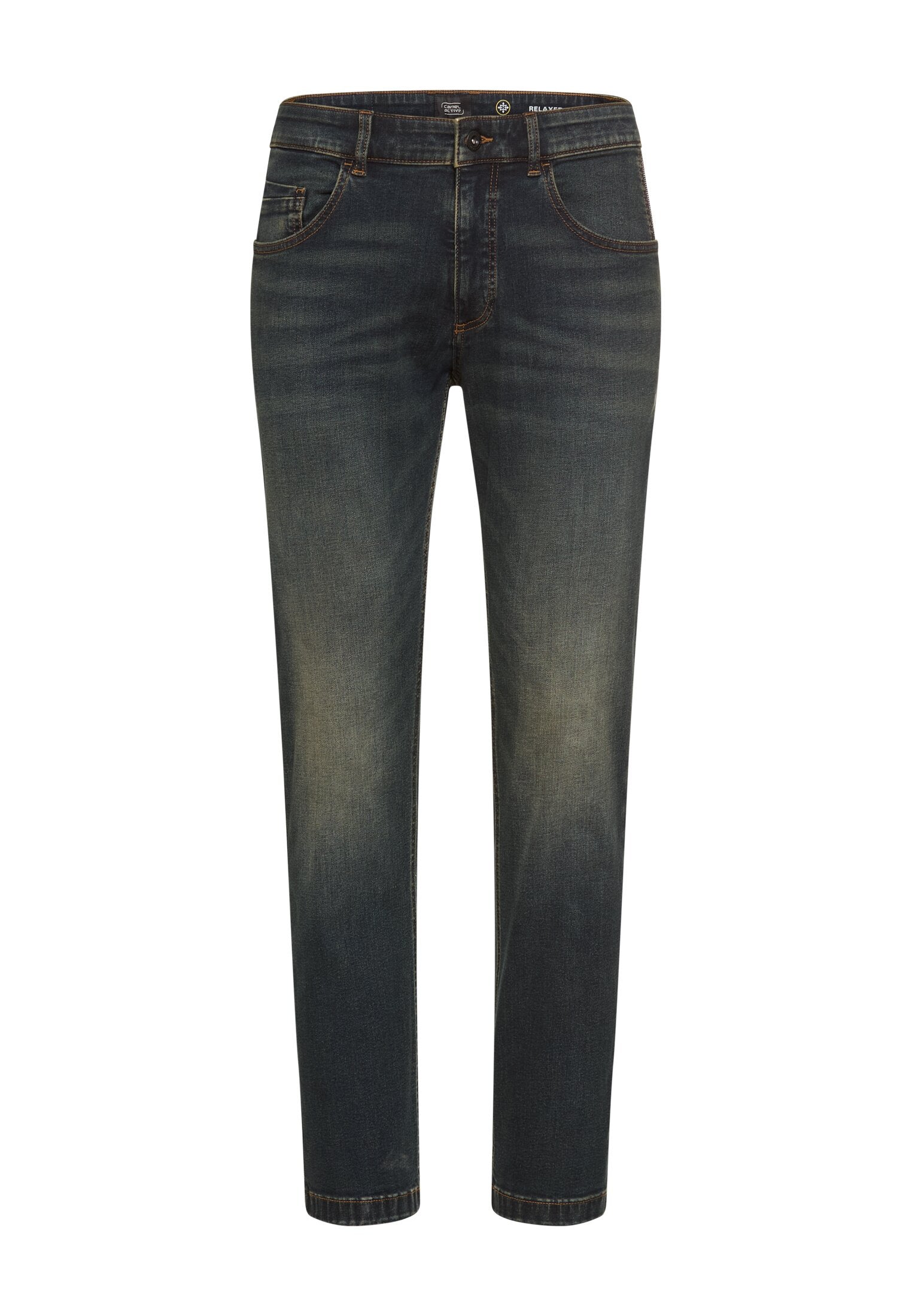 Jeans Slim Fit - 24-Browncast - Blau