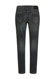 Jeans Slim Fit - 24-Browncast - Blau