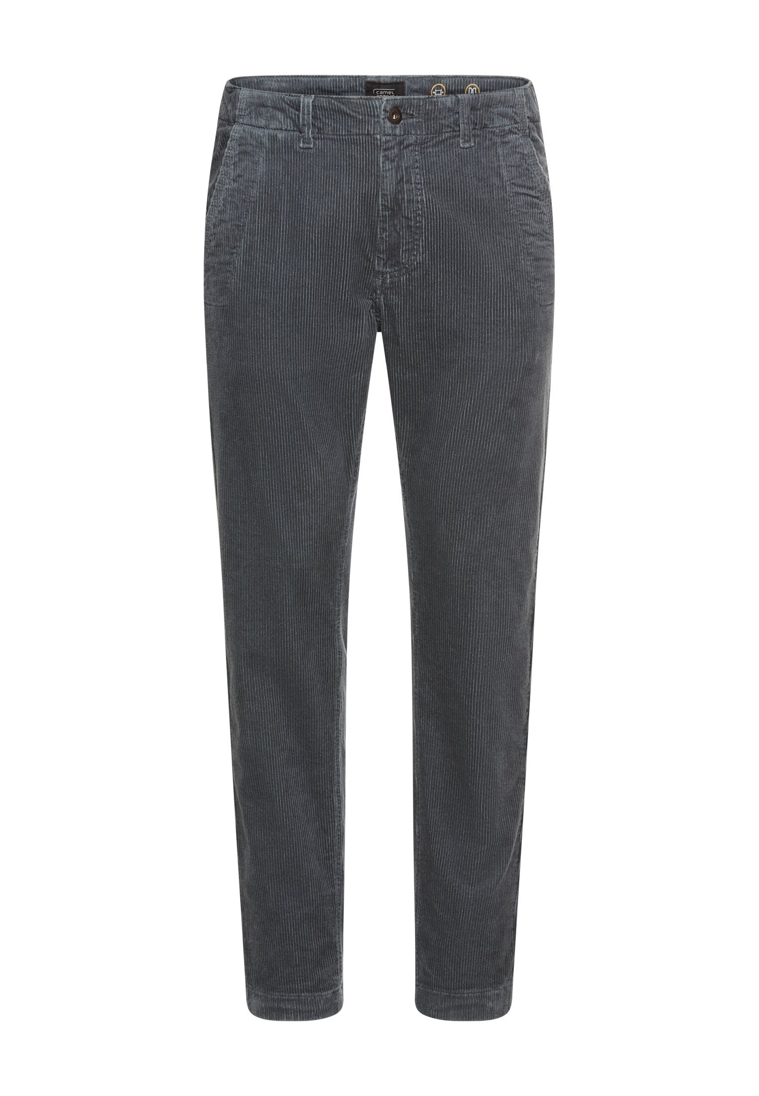 Chino Hose Regular Fit aus Cord - 47-Tinted Blue - Grün