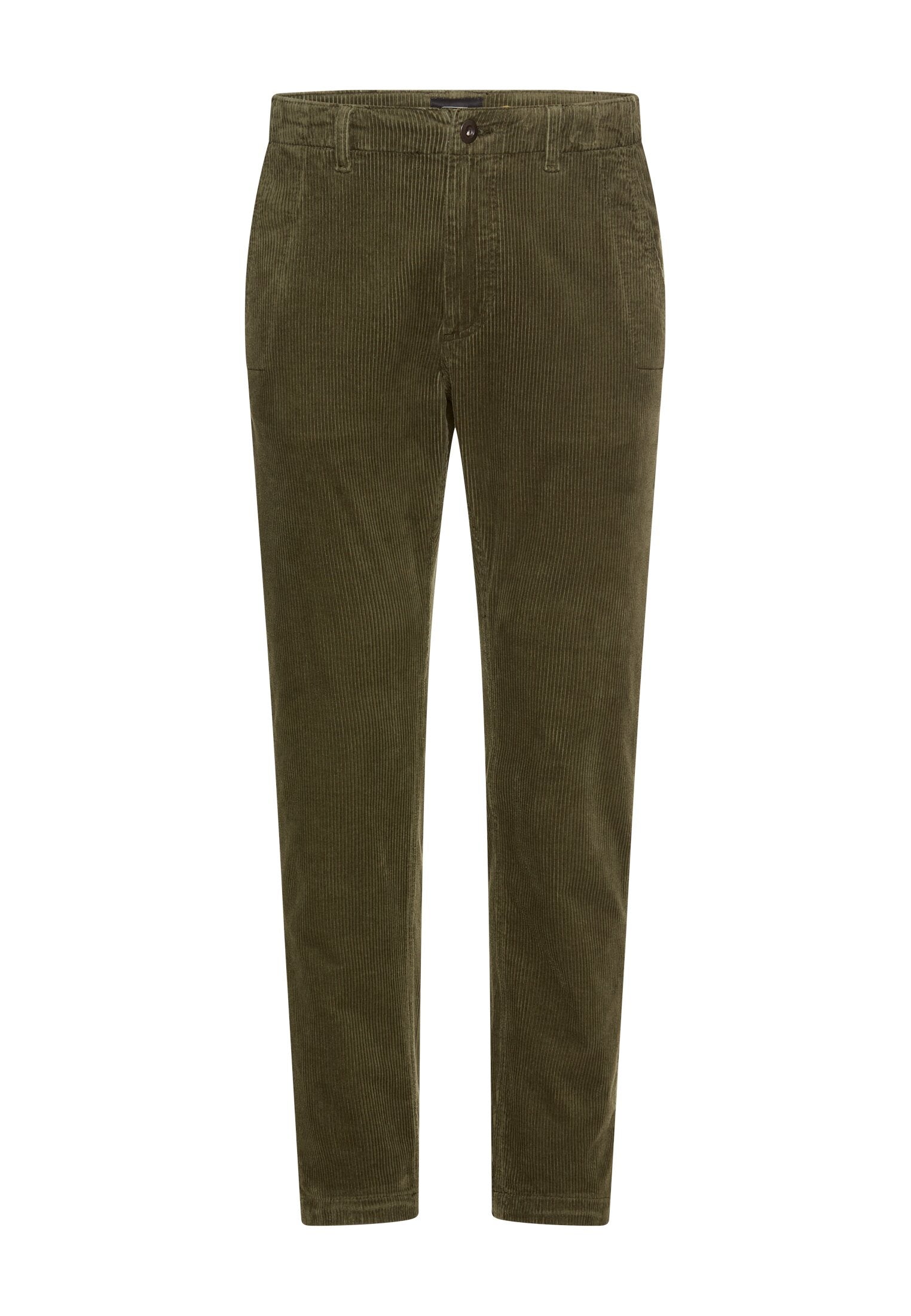Chino Hose Regular Fit aus Cord - 37-Forest Green - Grün