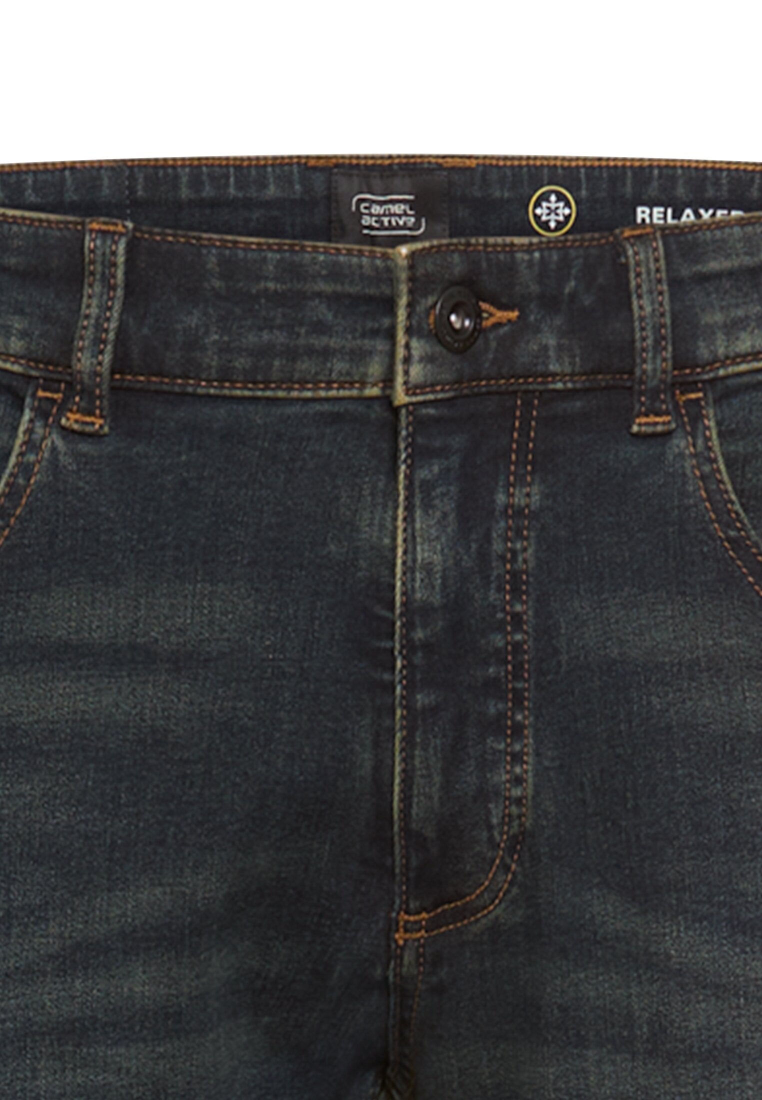 Jeans Slim Fit - 24-Browncast - Blau