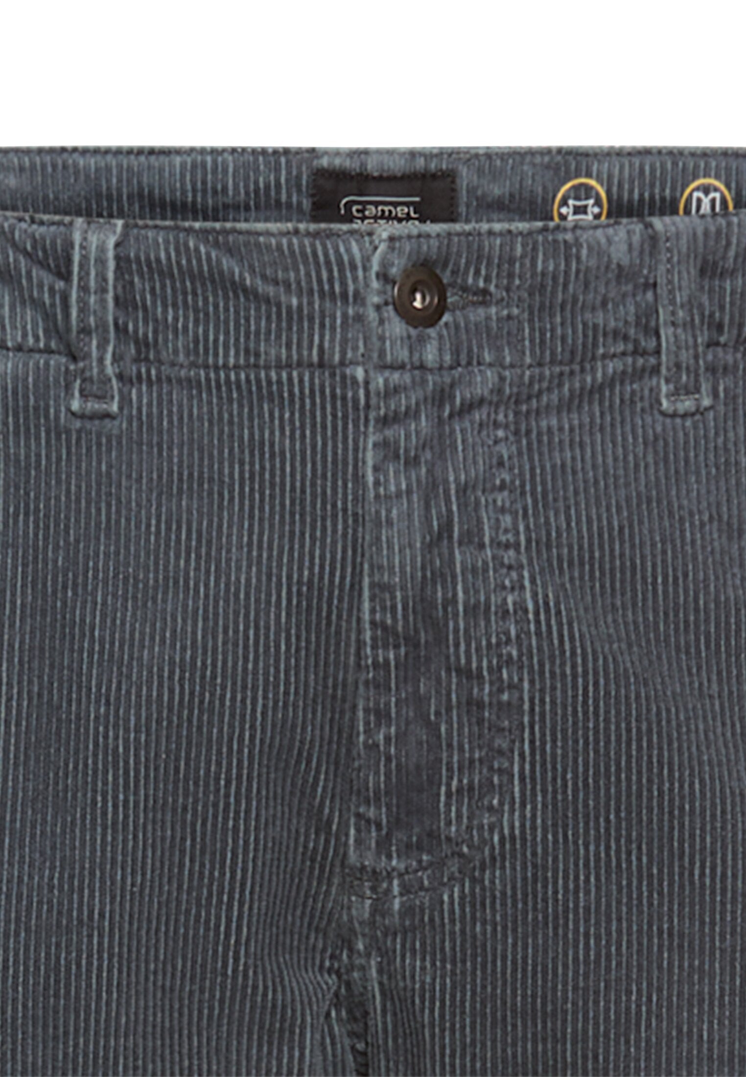 Chino Hose Regular Fit aus Cord - 47-Tinted Blue - Grün