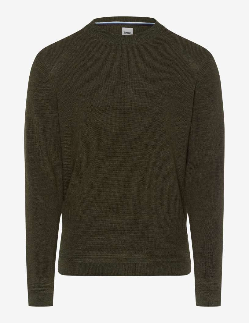 Strickpullover ROY - 30-deep jungle - Grün