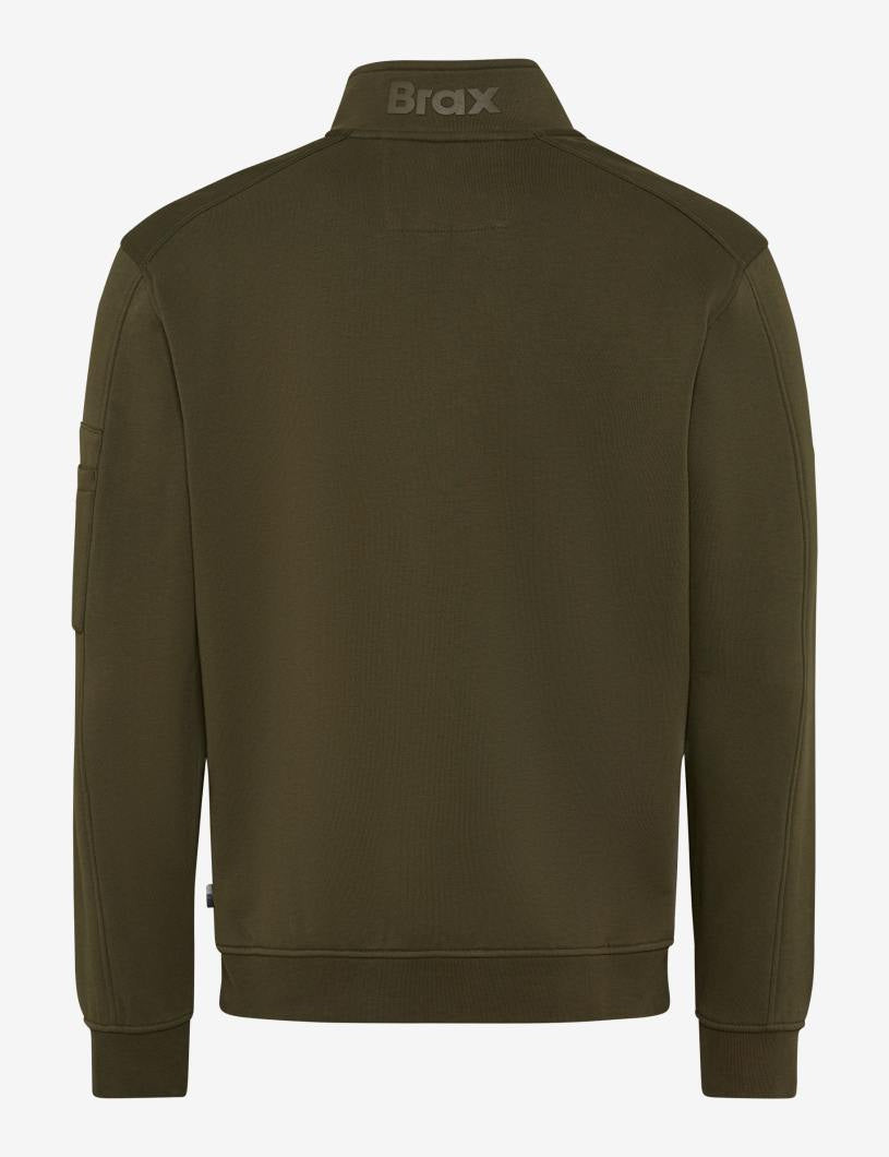 Sweatjacke - 34-olive - Khaki