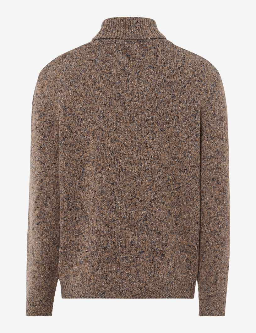Strickpullover BRIAN - 56-ivory - Braun