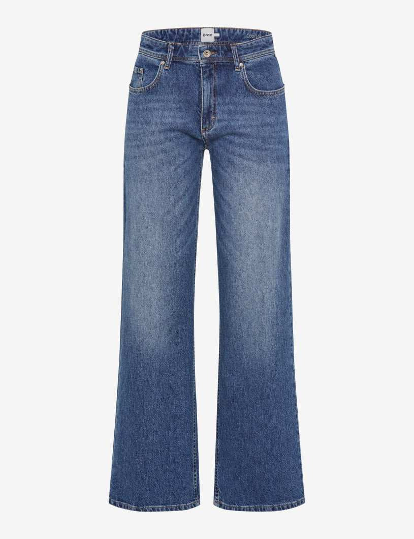 Jeans MORGAN Wide Leg - 25-USED REGULAR BLUE - Blau