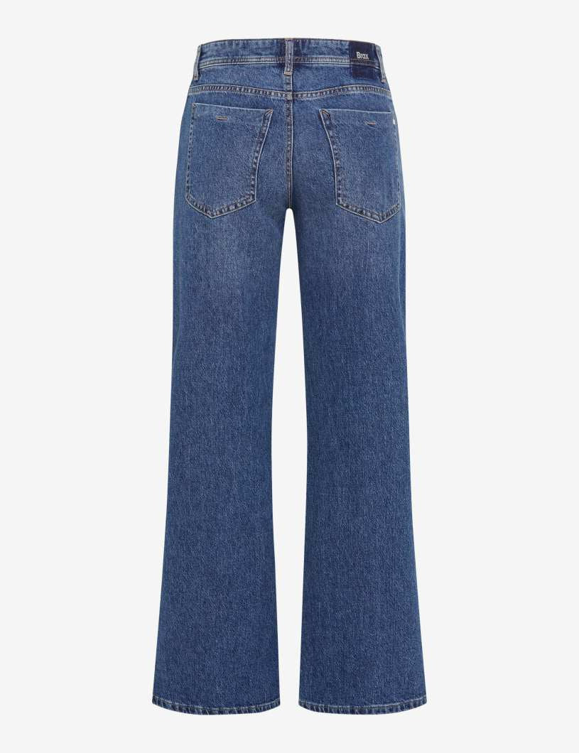Jeans MORGAN Wide Leg - 25-USED REGULAR BLUE - Blau
