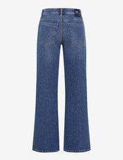 Jeans MORGAN Wide Leg - 25-USED REGULAR BLUE - Blau