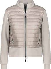 Steppjacke mit Stehkragen - 540 greige - Grau
