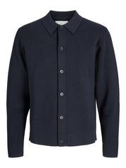 Strickjacke aus Baumwollmix - Night Sky - Blau