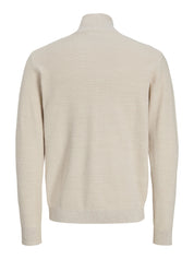 Strickjacke aus Bio-Baumwolle - Whitecap Gray - Beige