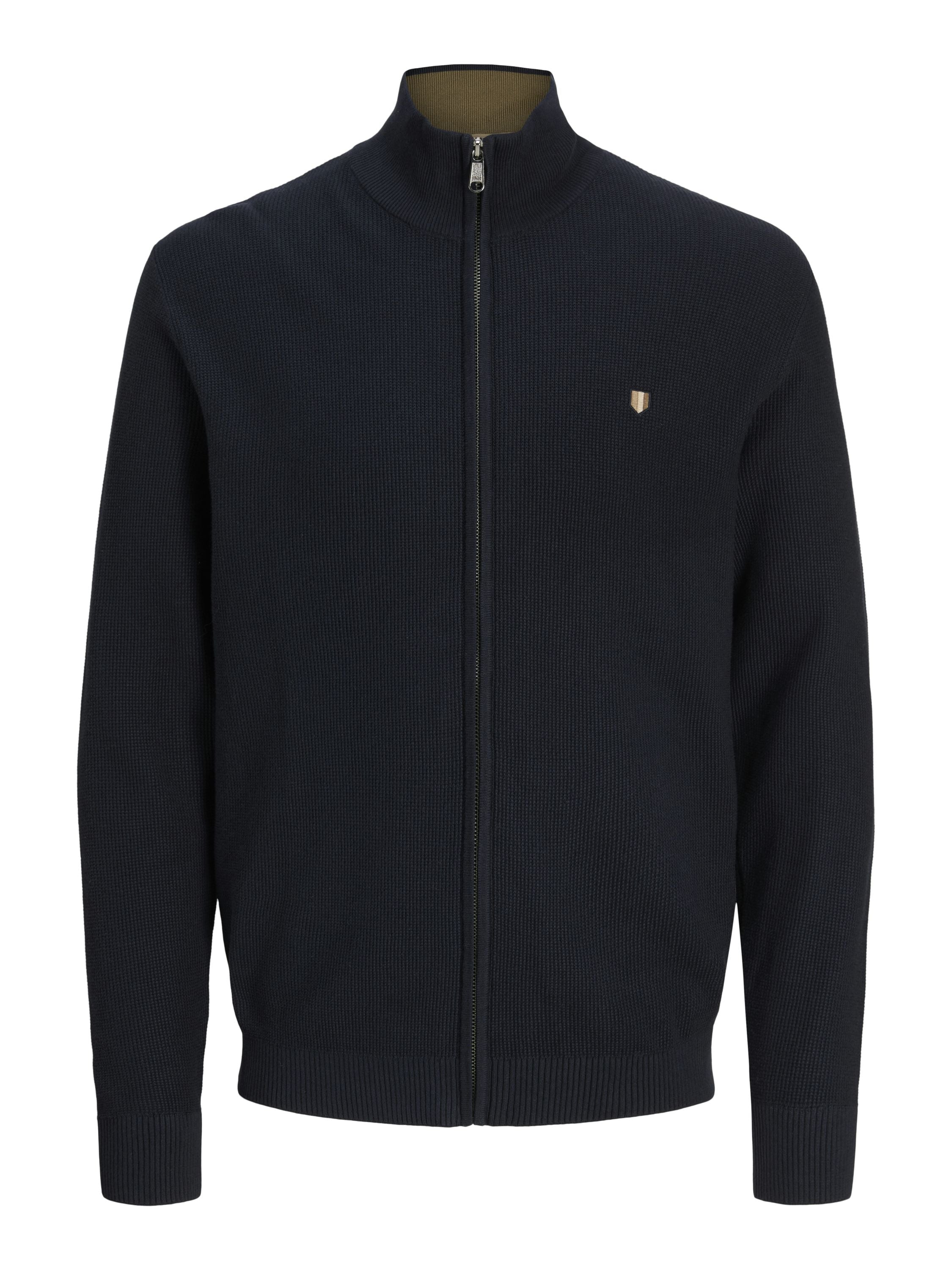 Strickjacke aus Bio-Baumwolle - Seaborne - Blau