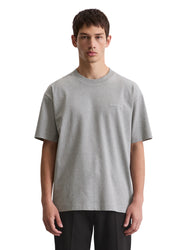 T-Shirt Relaxed Fit - 936-grey melange - Grau