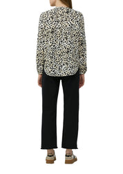 Schlupfbluse aus Viskose - 02A2-WHITE - Weiß