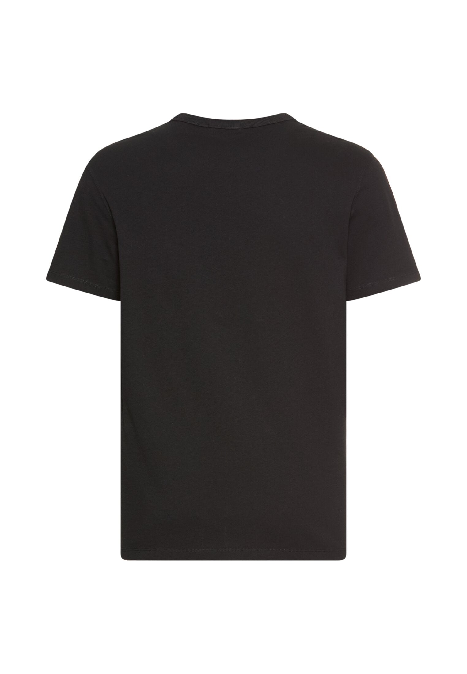 T-Shirt aus Baumwolle - 88-Asphalt - Schwarz