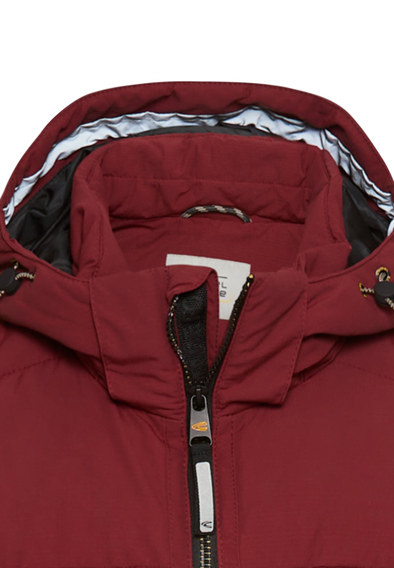 Winterjacke mit abnehmbarer Kapuze - 57-Amber Red - Rot