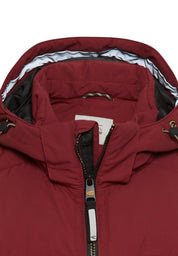Winterjacke mit abnehmbarer Kapuze - 57-Amber Red - Rot