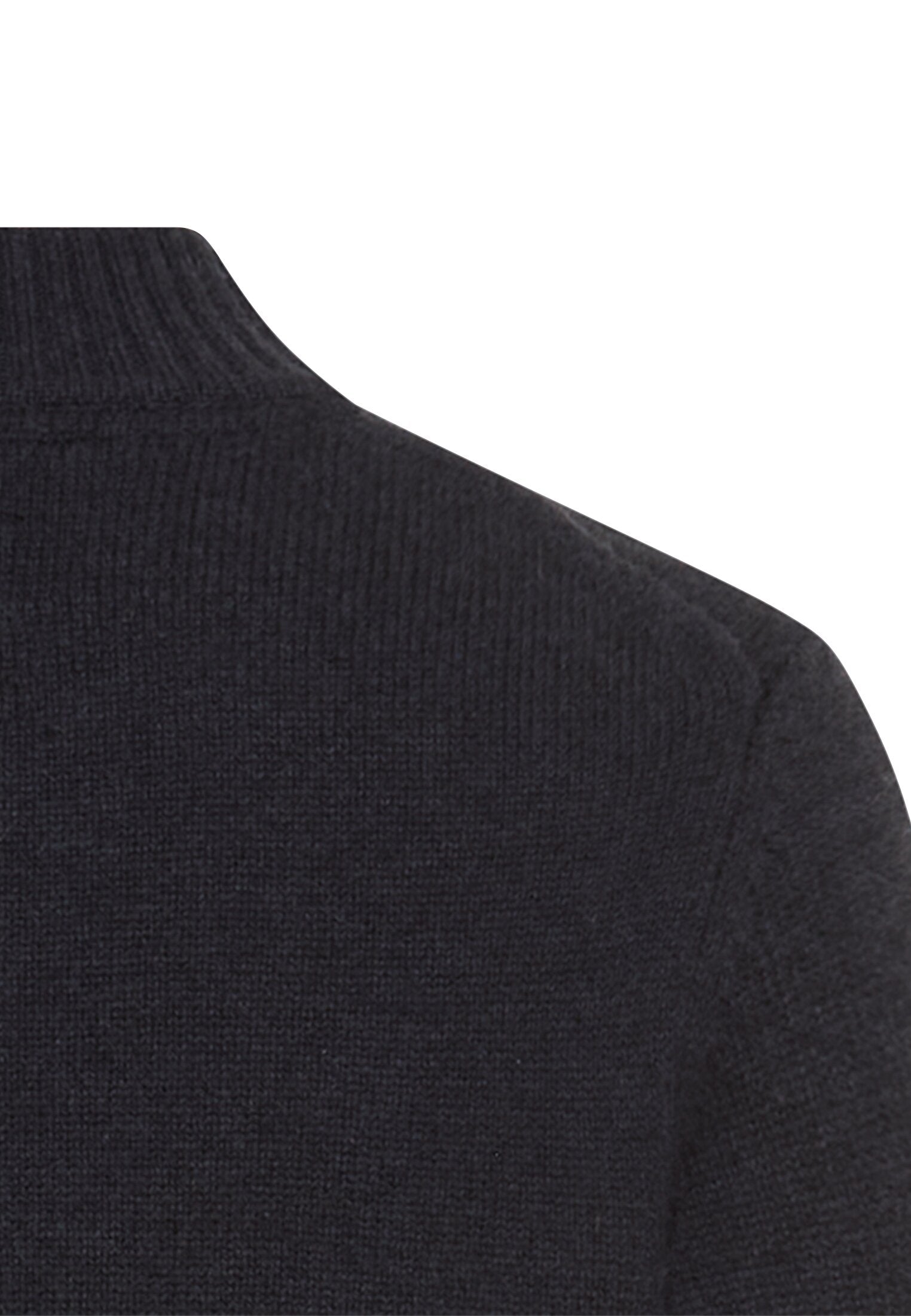 Strickpullover aus Wolle - 48-Dark Navy - Blau