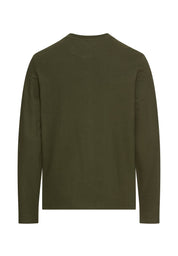 Langarmshirt aus Baumwolle - 37-Forest Green - Grün