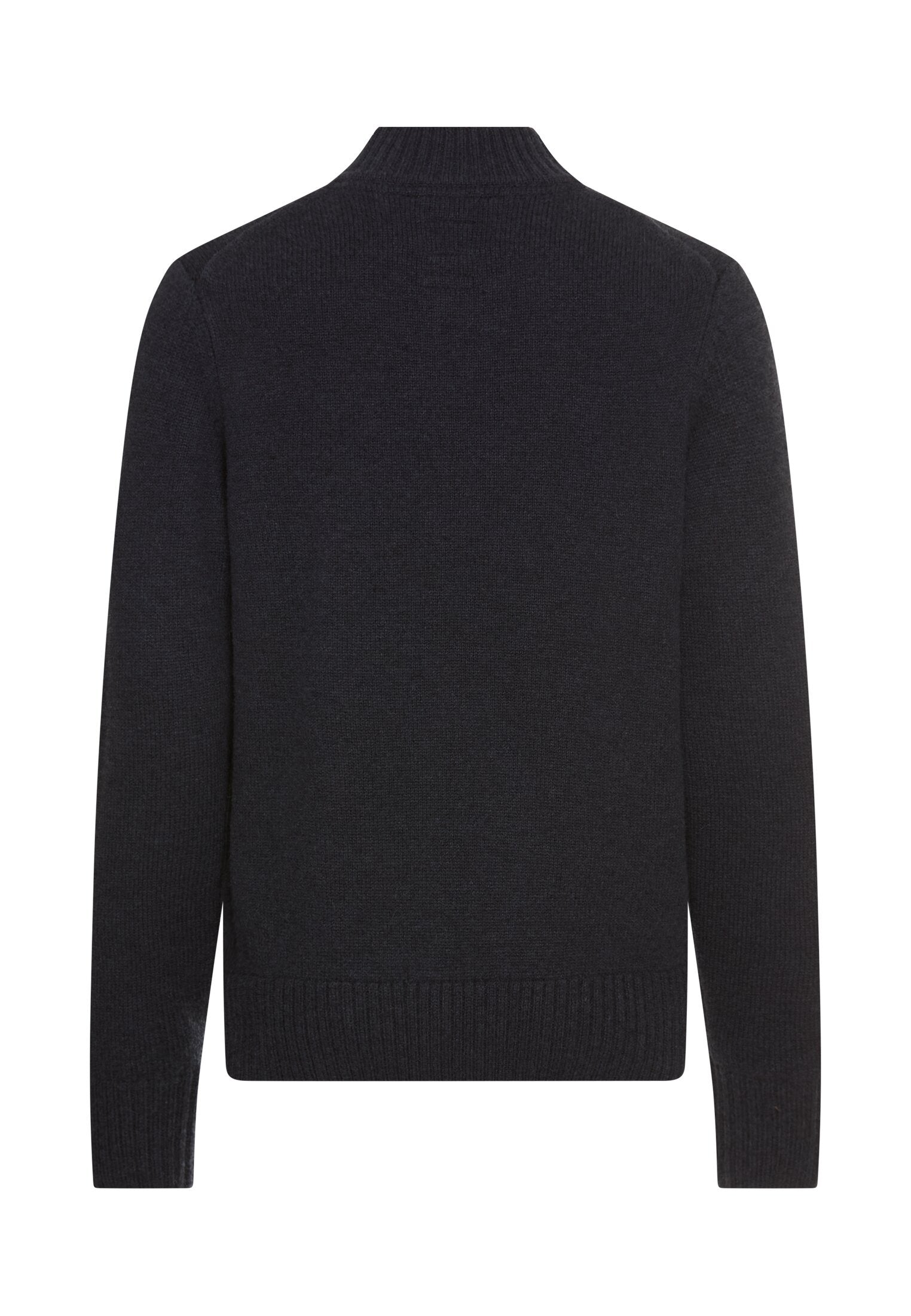 Strickpullover aus Wolle - 48-Dark Navy - Blau