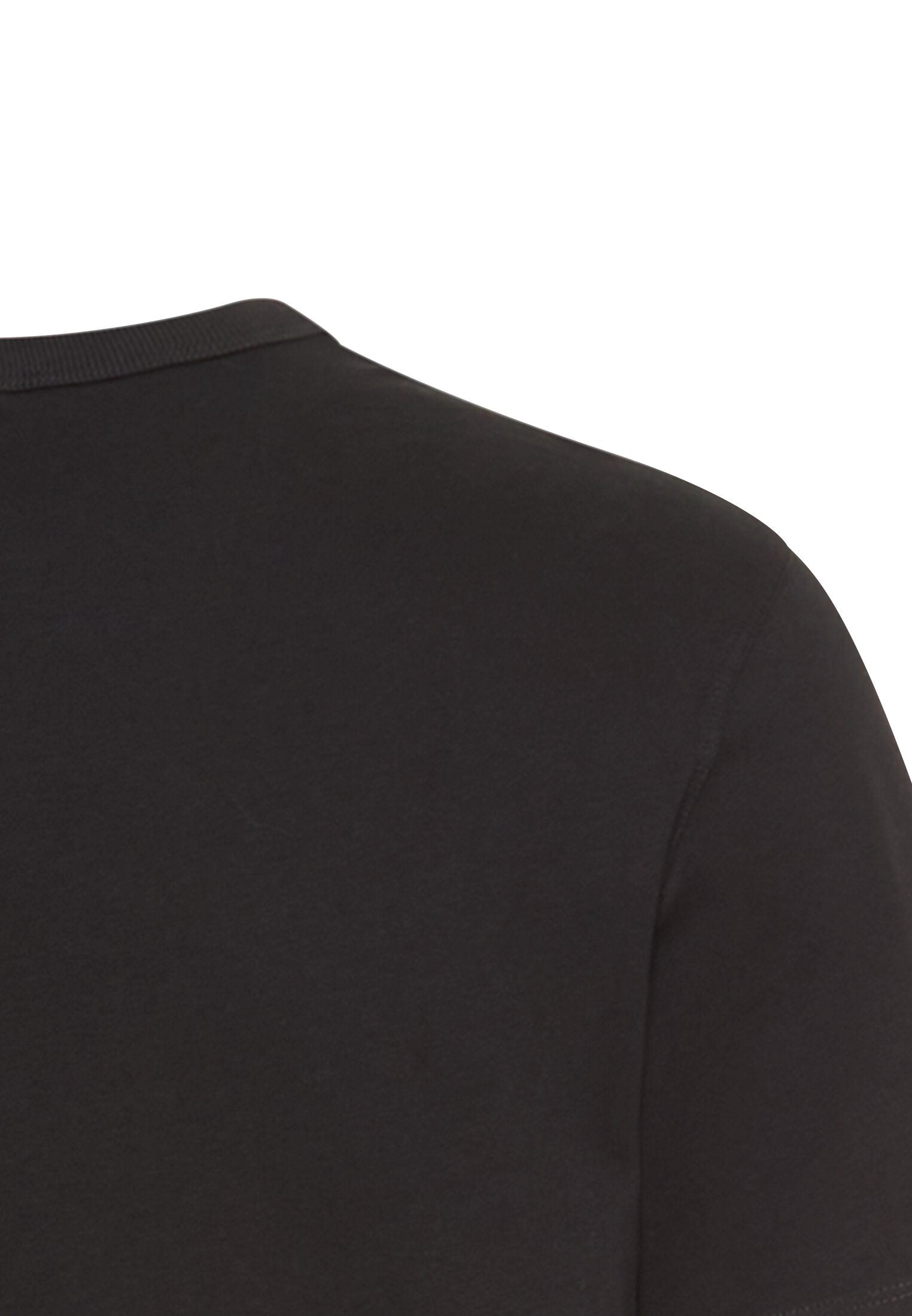 T-Shirt aus Baumwolle - 88-Asphalt - Schwarz