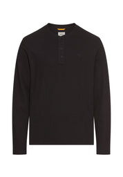 Langarmshirt aus Baumwolle - 88-Asphalt - Schwarz