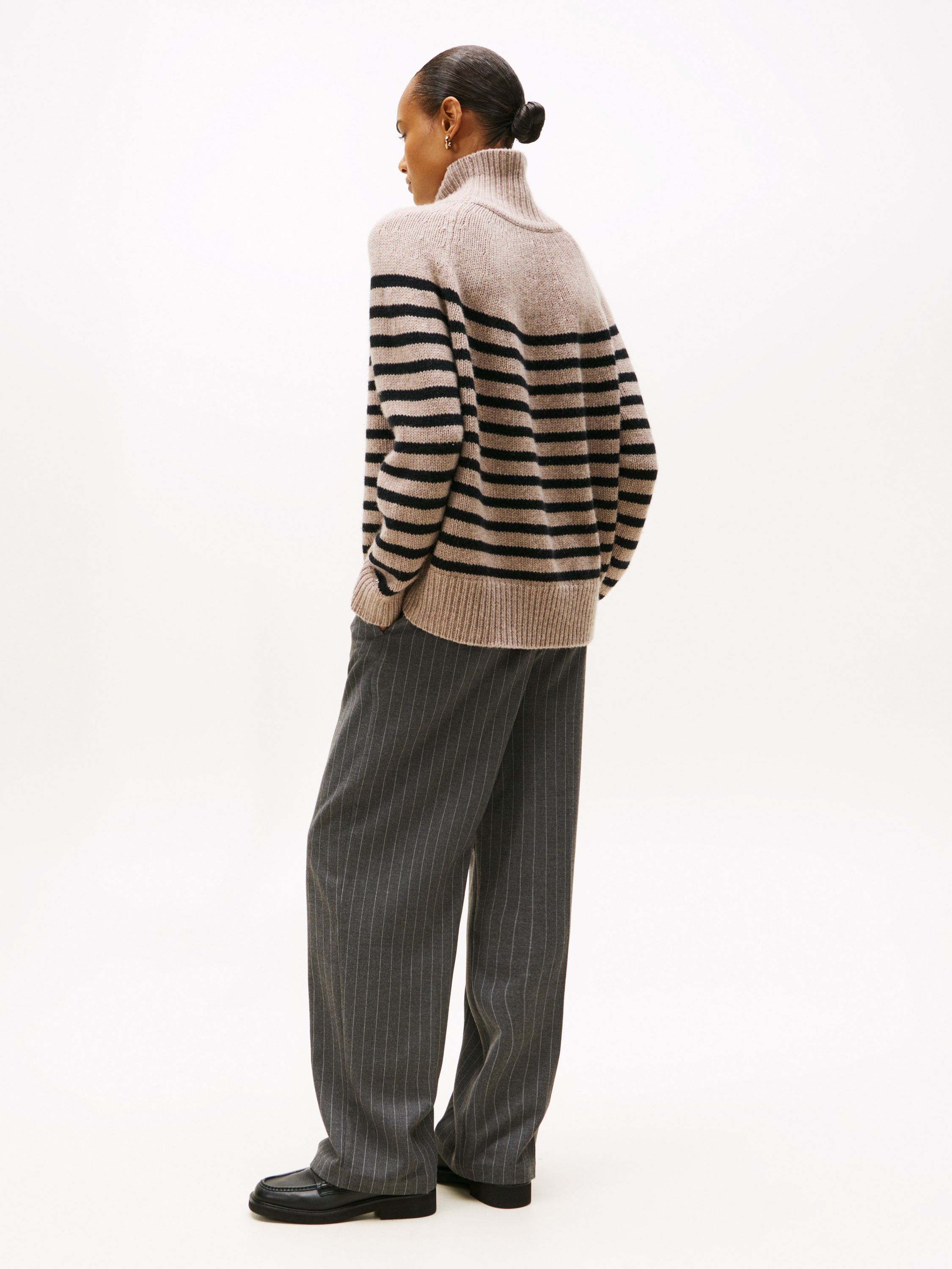 Strickpullover aus Wollmix - 0AE-BEIGE - Beige