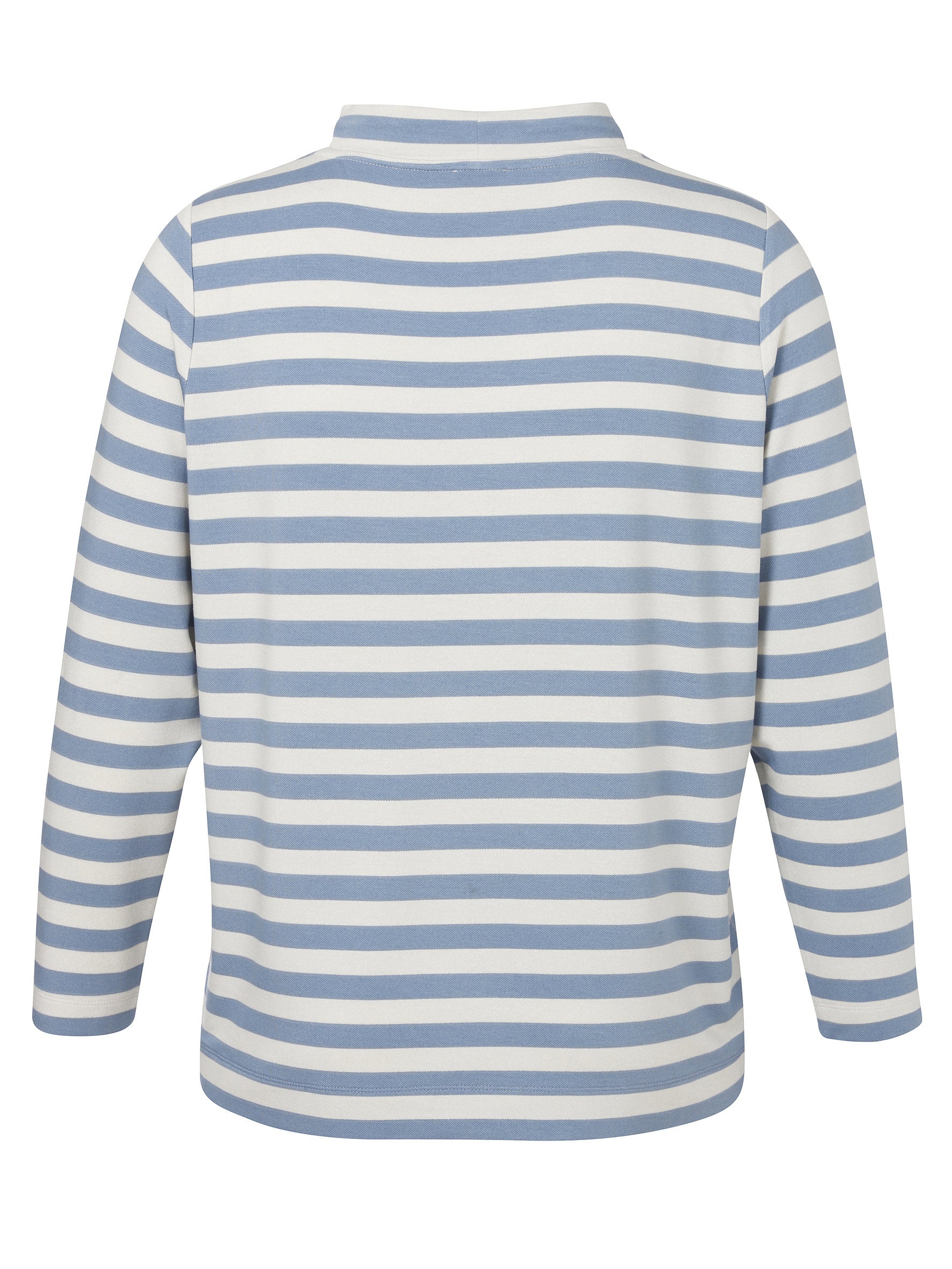 Sweatshirt aus Viskose - 843-bleu multicolor - Blau