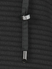 Sweatshirtjacke mit aufliegendem Kragen - 100-schwarz - Schwarz