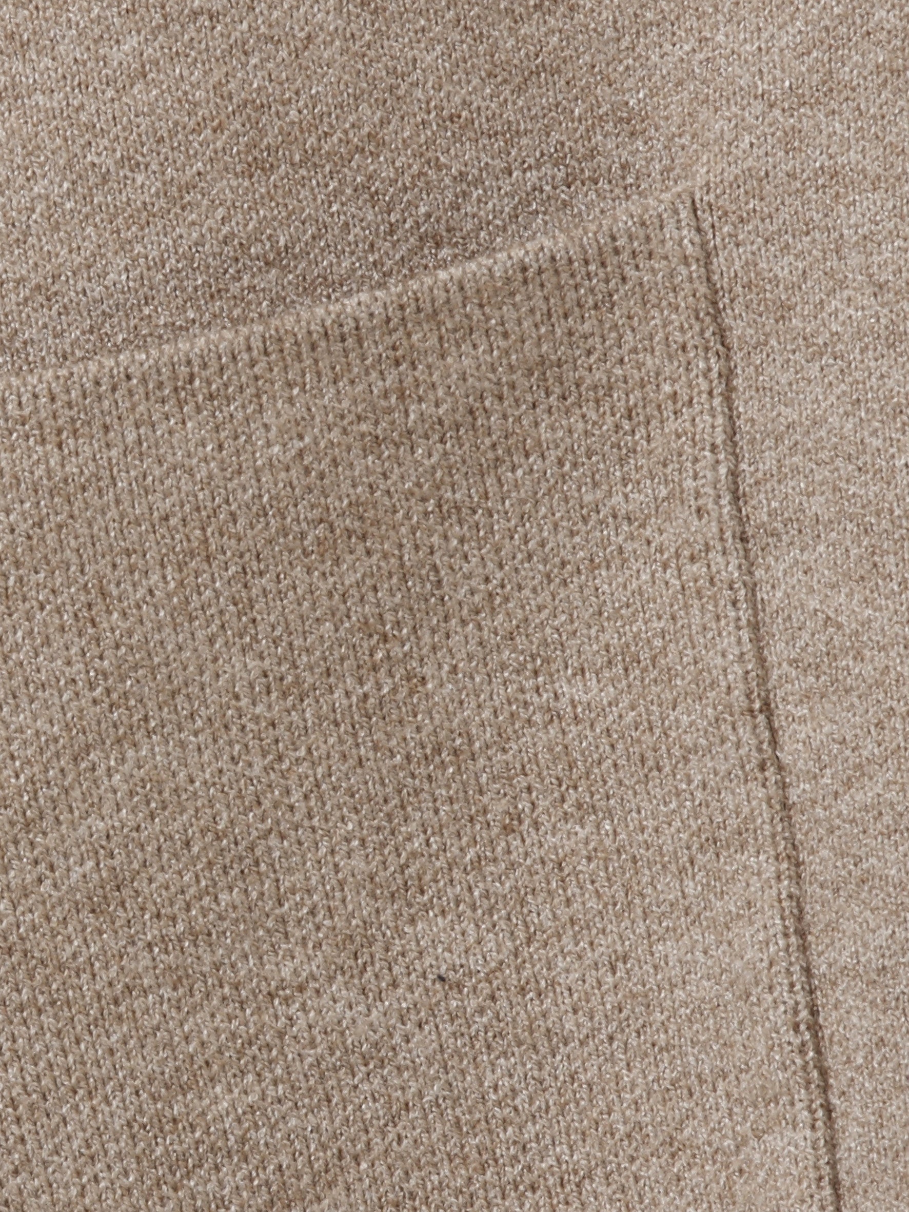 Strickjacke aus Viskosemix - 741-mokka melange - Braun