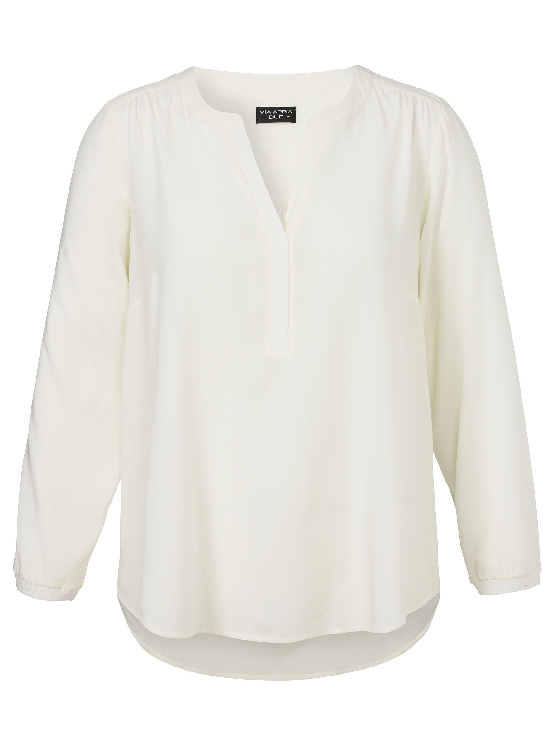 Tunika V-Ausschnitt - 920-creme - Creme