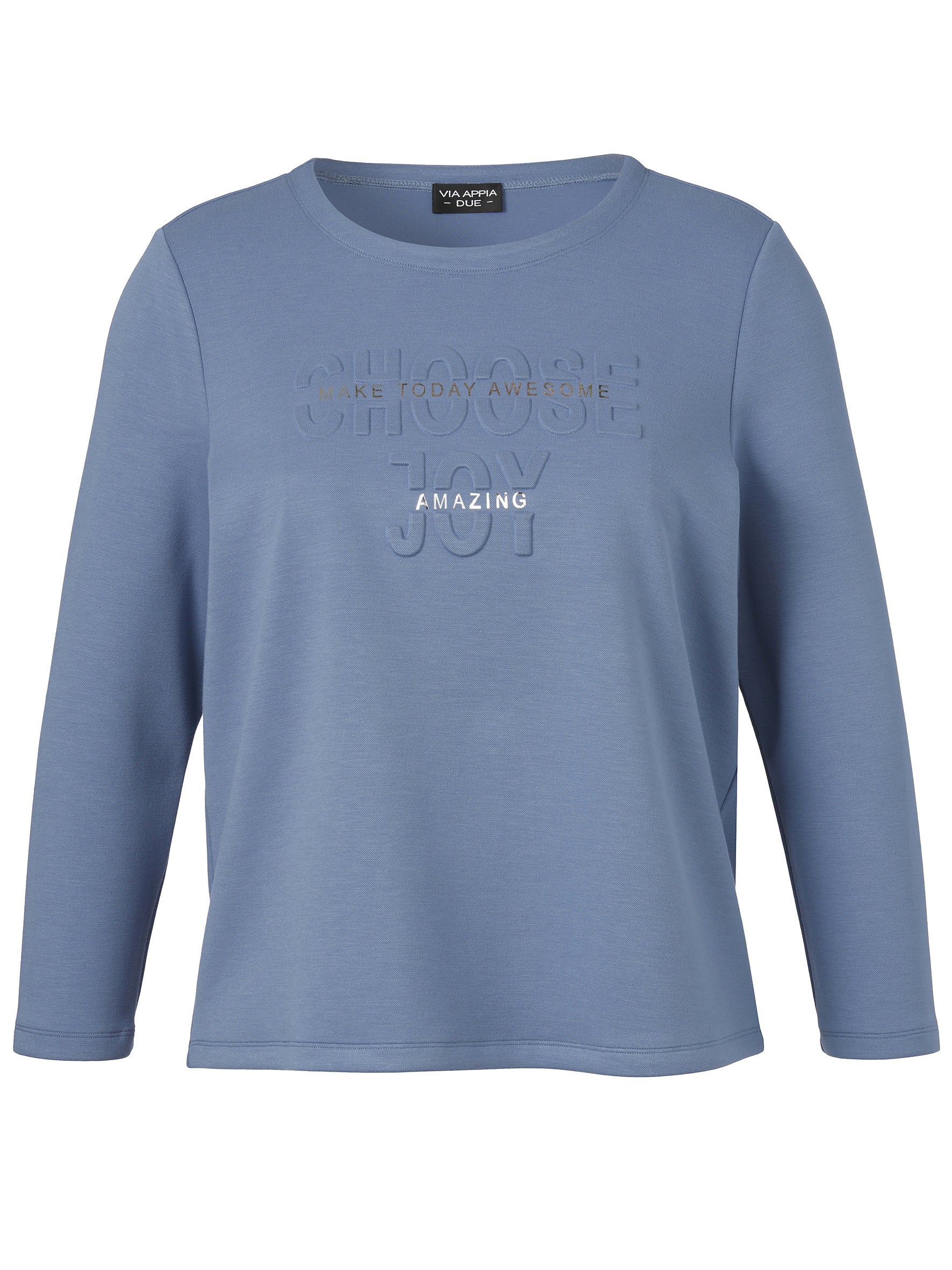 Sweatshirt - 840-bleu - Blau