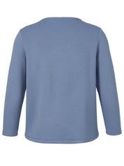 Sweatshirt - 840-bleu - Blau