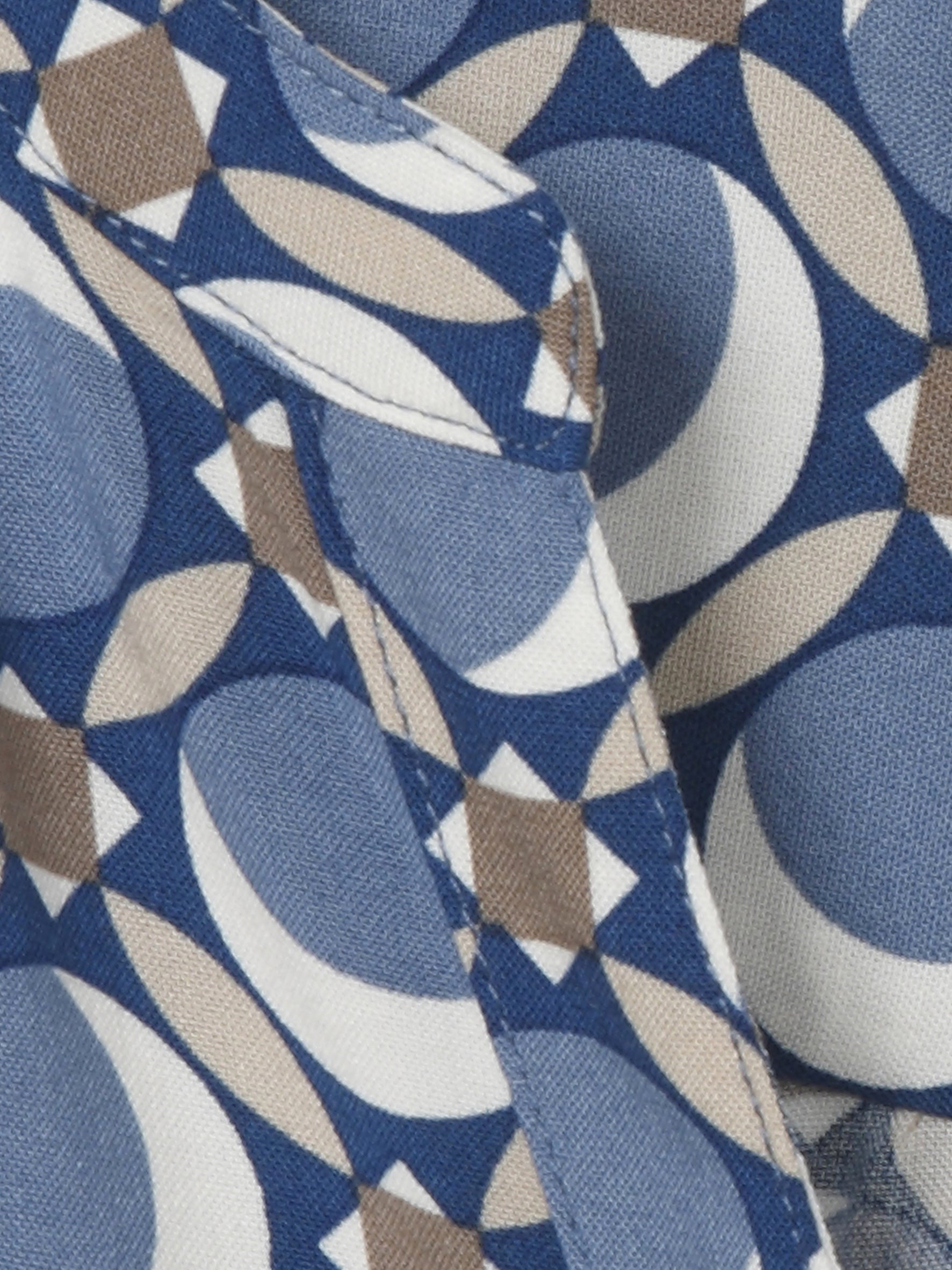 Bluse - 843-bleu multicolor - Blau