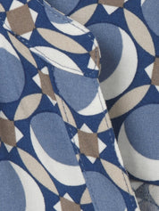 Bluse - 843-bleu multicolor - Blau
