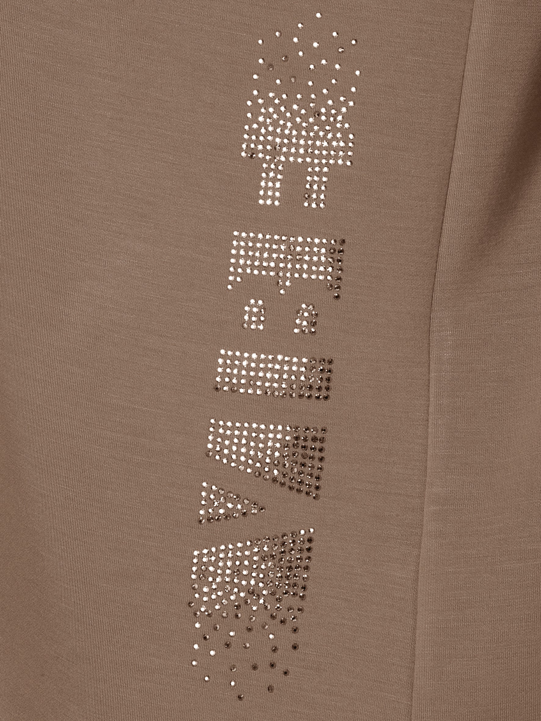 Sweatshirt - 740-mokka - Beige