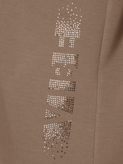 Sweatshirt - 740-mokka - Beige