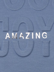 Sweatshirt - 840-bleu - Blau