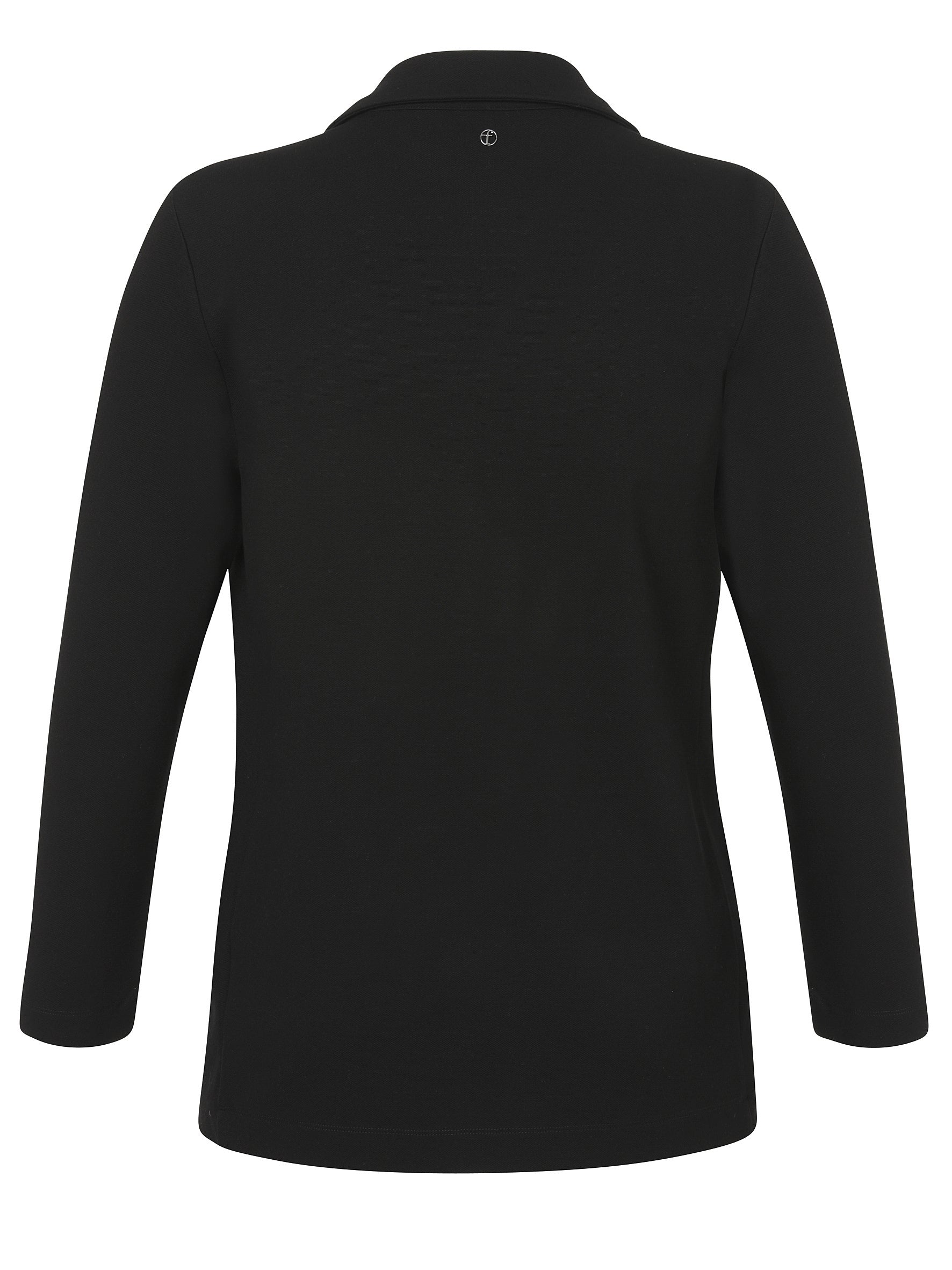 Blazer aus Viskosemix - 104-black - Schwarz